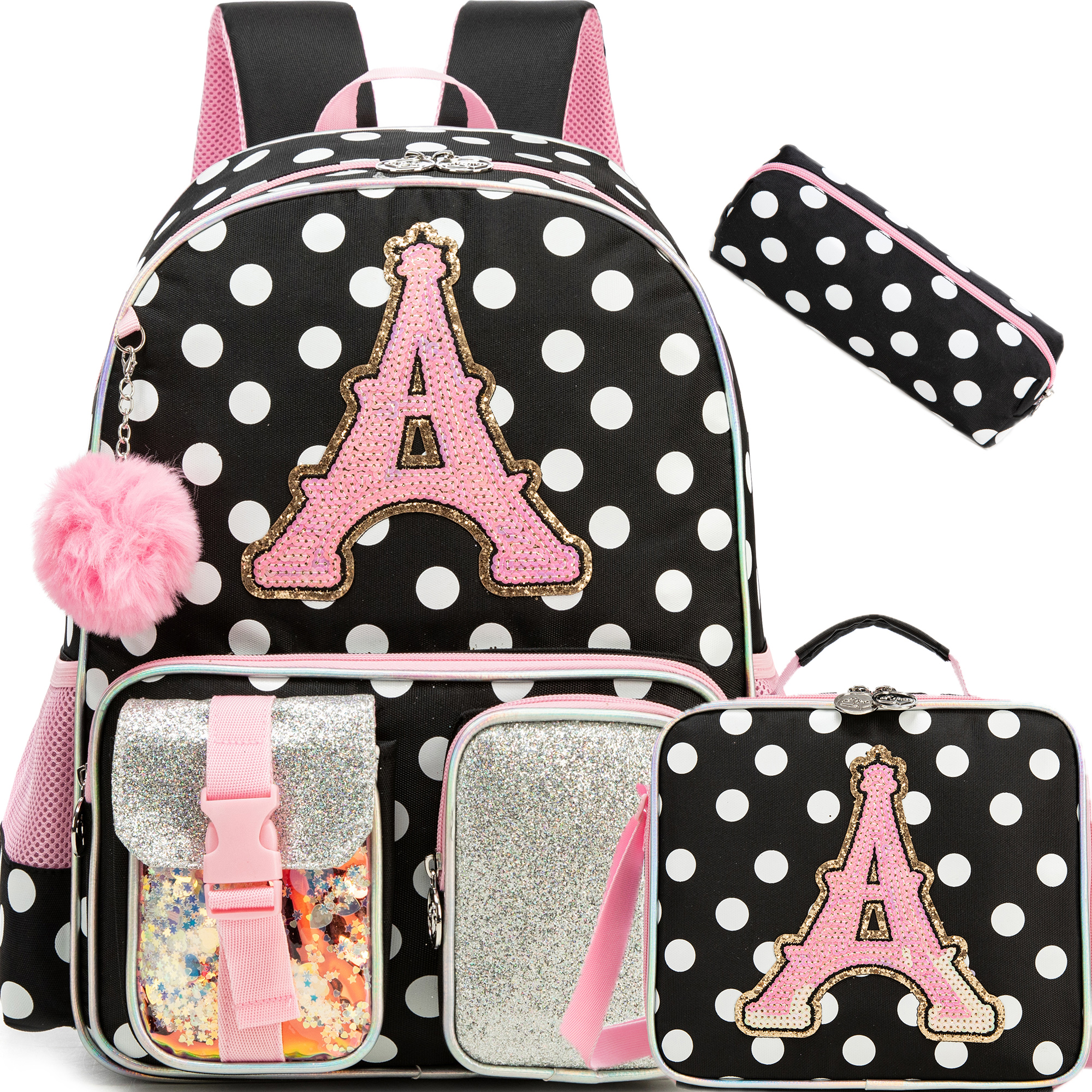 School Backpack Teen - Backpack for Girls Letter Backpacks for