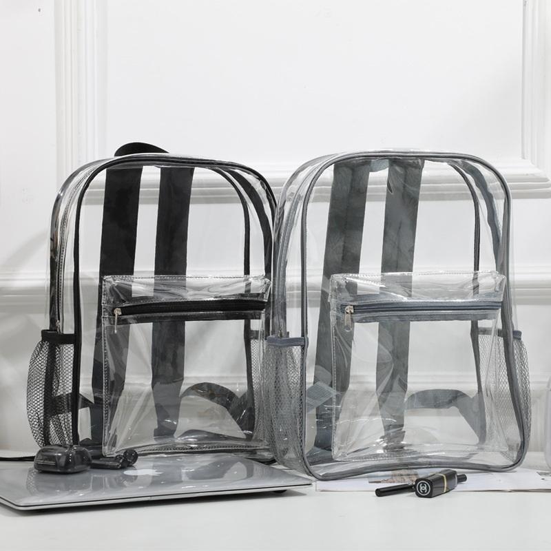 Transparent PVC Outdoor Sports - đánh giá và giá Canvas Backpack Casual