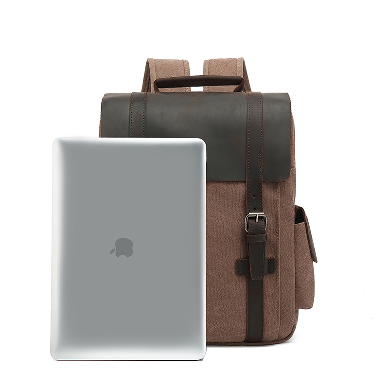 New Fashion Backpack Leather C - đánh giá và giá Rucksack Military Style