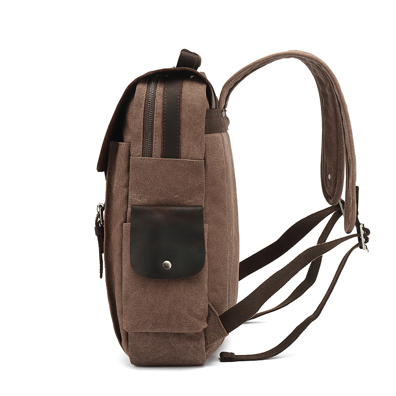 New Fashion Backpack Leather C - đánh giá và giá Rucksack Military Style