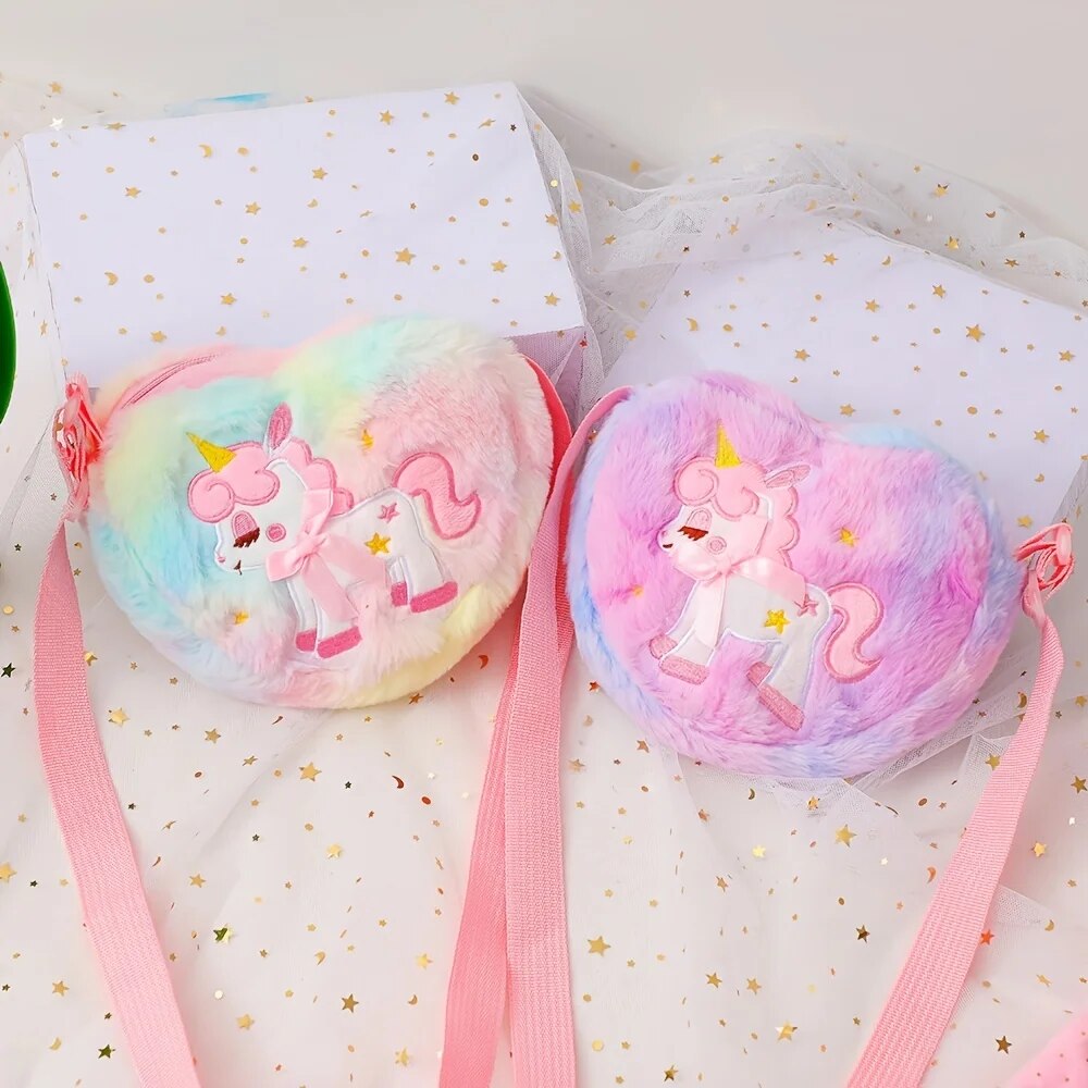 Cute Unicorn For Girls Plush H - đánh giá và giá Mini Backpack Purse