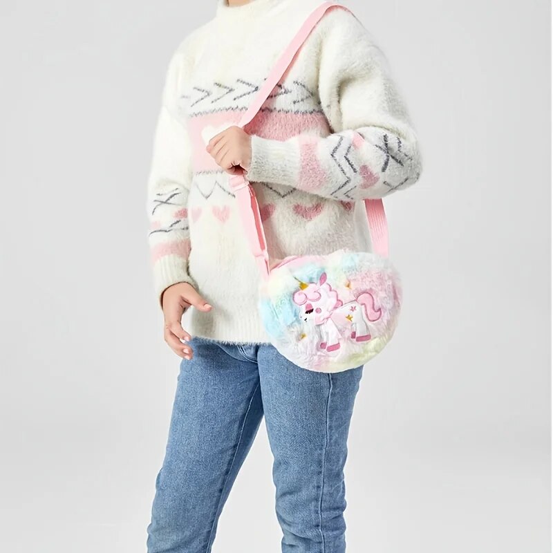 Cute Unicorn For Girls Plush H - đánh giá và giá Mini Backpack Purse