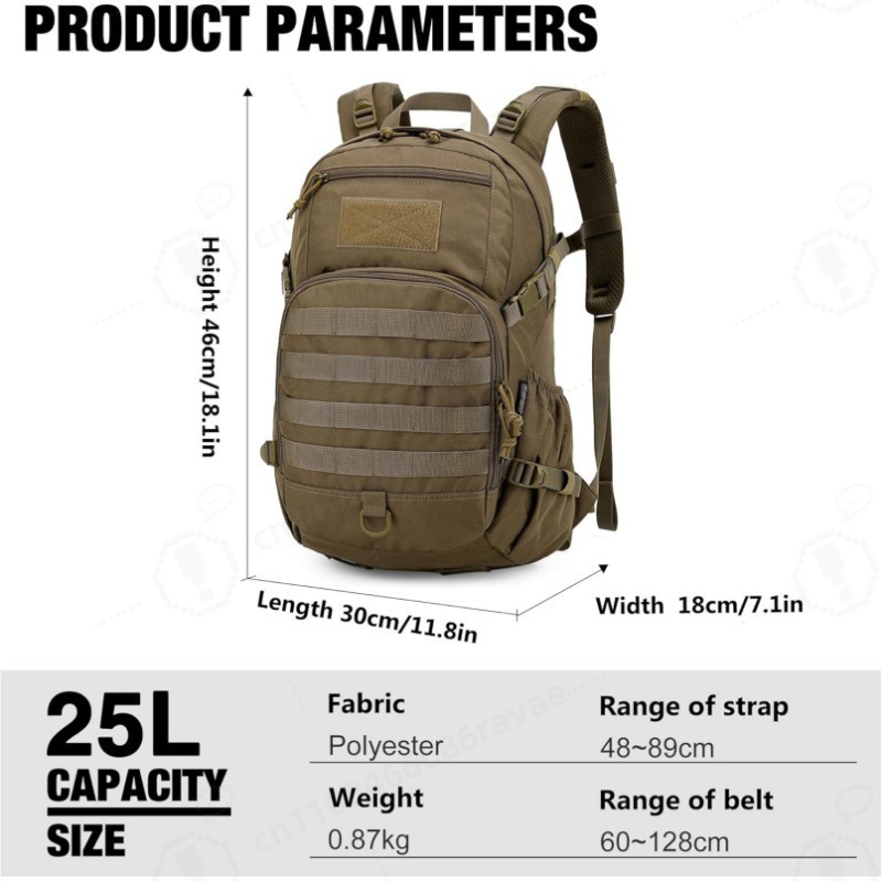 Waterproof Outdoor Tactical Ba - đánh giá và giá Rucksack Military Style