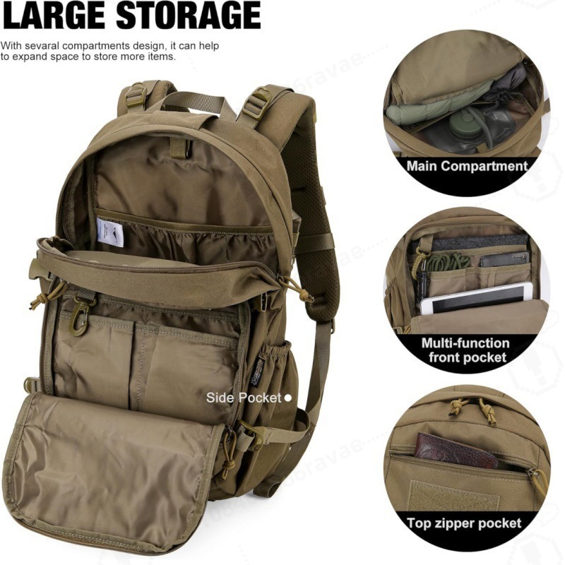 Waterproof Outdoor Tactical Ba - đánh giá và giá Rucksack Military Style