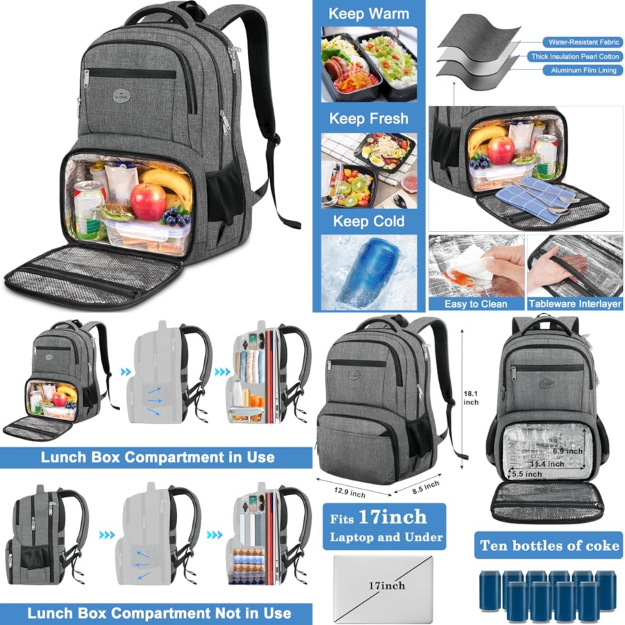 Work Backpack for Men, Large A - đánh giá và giá Travel Backpack Anti Theft