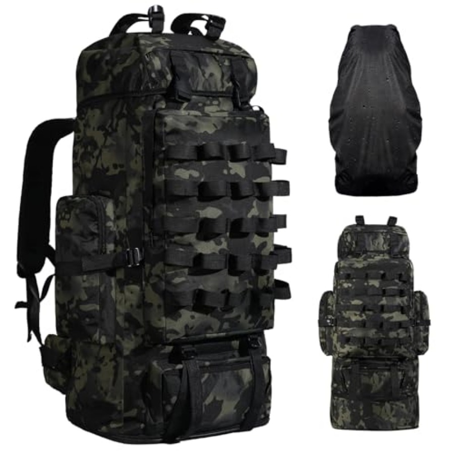 70L/100L Camping Hiking Backpa - đánh giá và giá Rain Cover Backpack