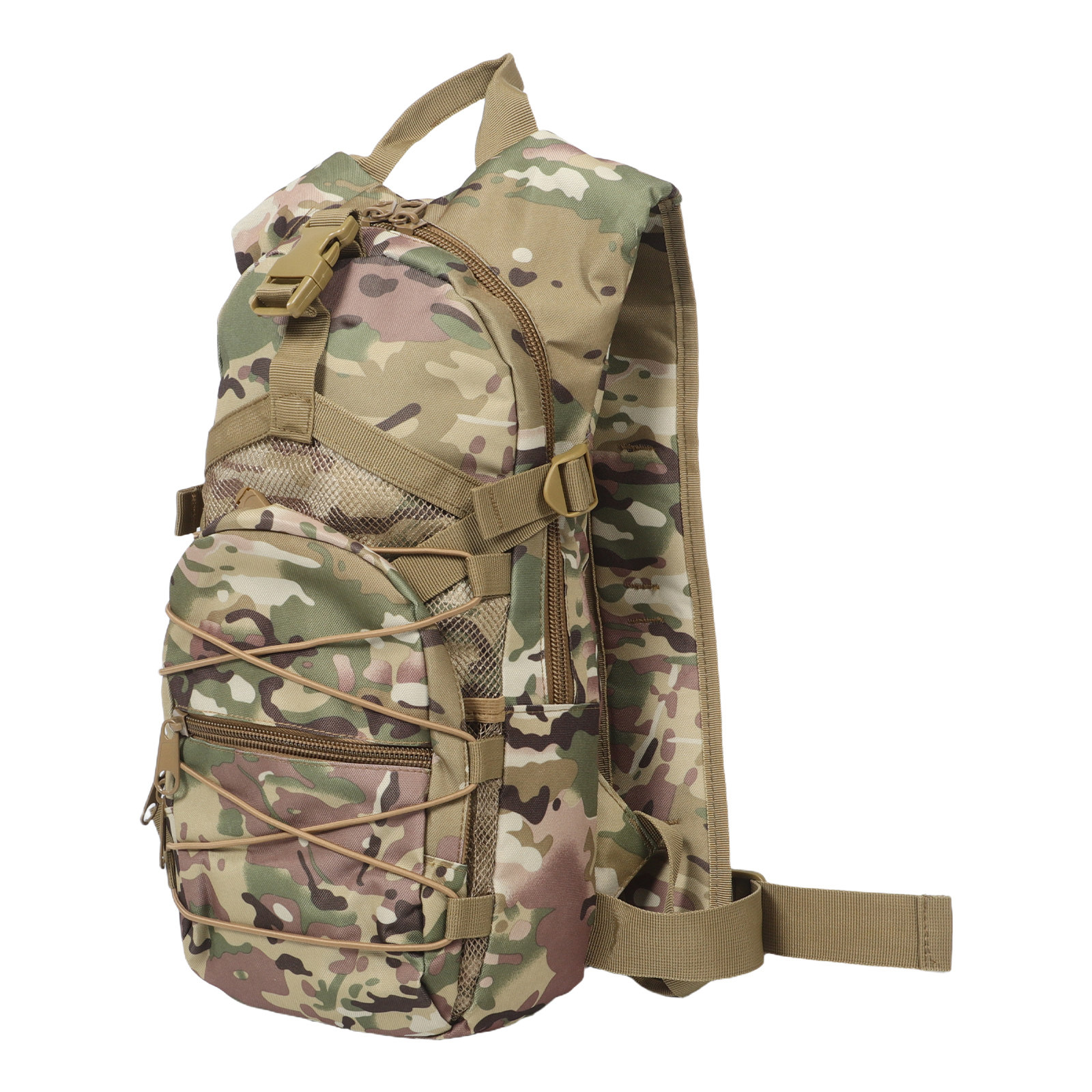 Military Style Camouflage Back - đánh giá và giá Rucksack Military Style