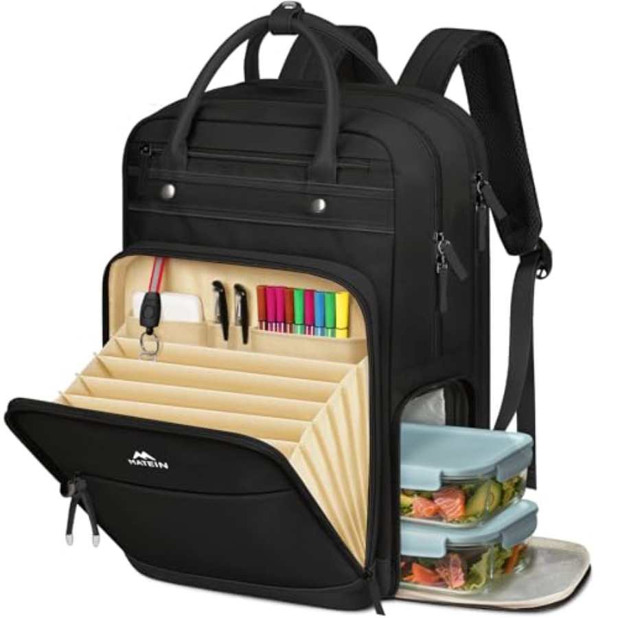 Teacher Backpack with Lunch Co - đánh giá và giá Laptop Backpack 15.6