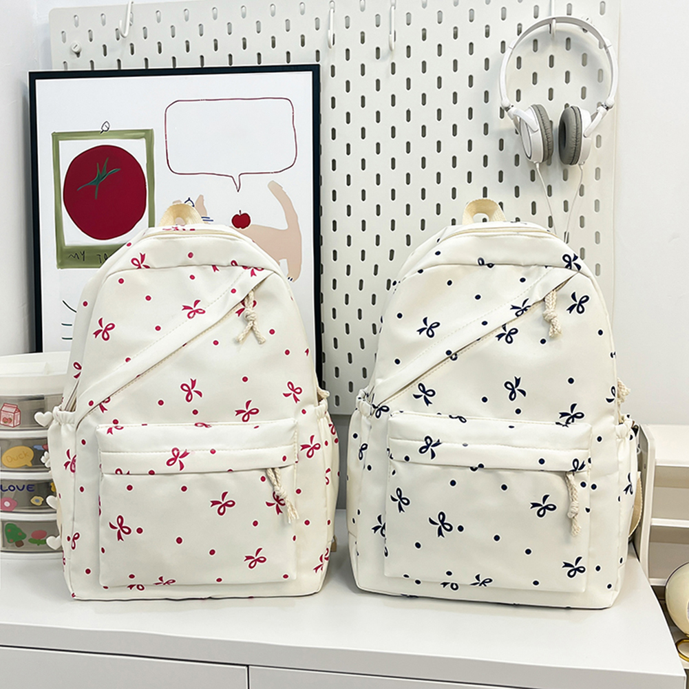 3pcs Bow Tie College School Ba - đánh giá và giá School Backpack Teen