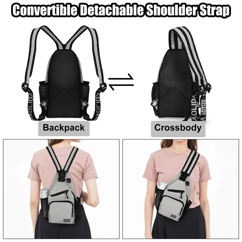 Multi-pocket Casual Chest Bag  - đánh giá và giá Fashion Backpack Women