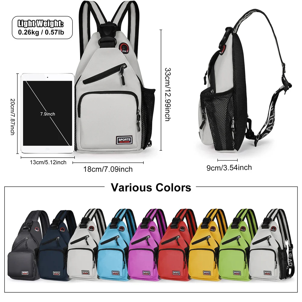 Multi-pocket Casual Chest Bag  - đánh giá và giá Fashion Backpack Women