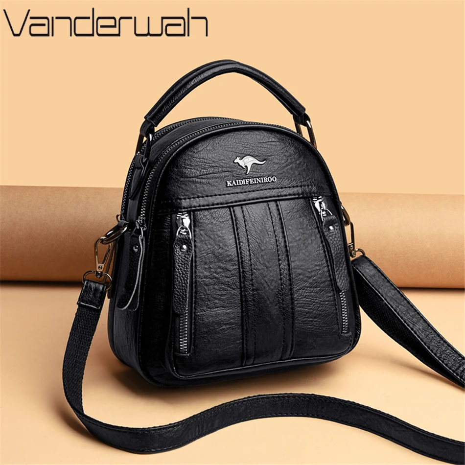 4 In 1 Leather Backpacks Multi - đánh giá và giá Fashion Backpack Women