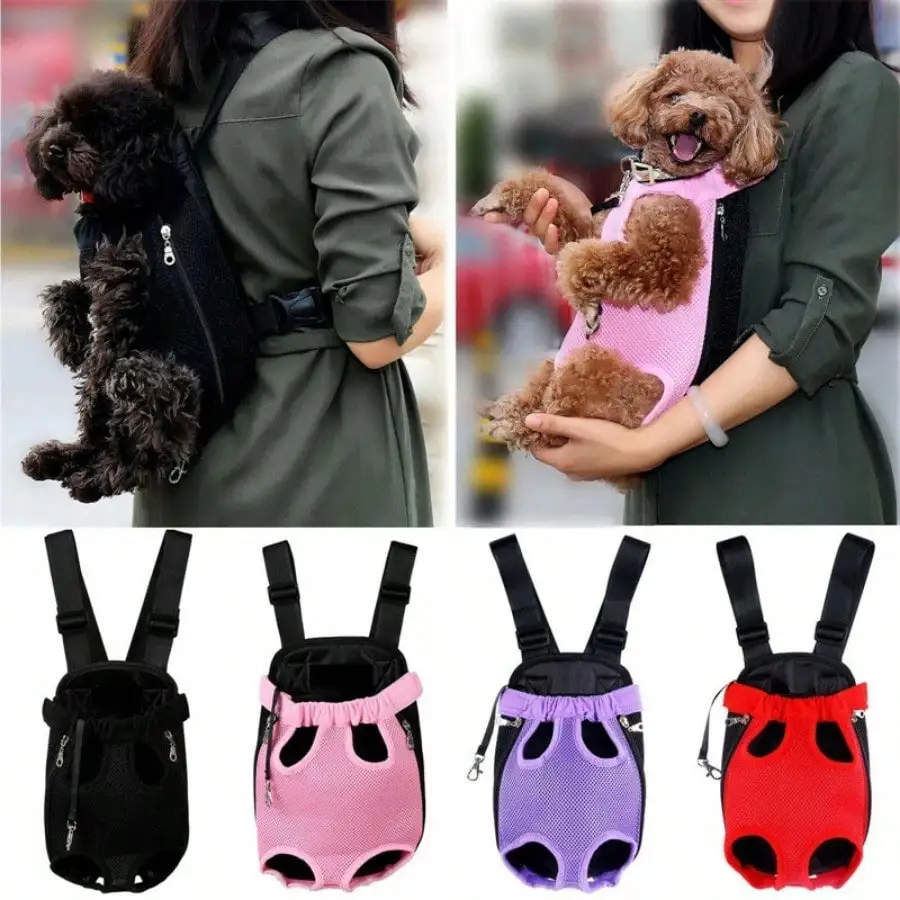 Pet Dog Carrier Backpack Porta - đánh giá và giá Foldable Backpack Small