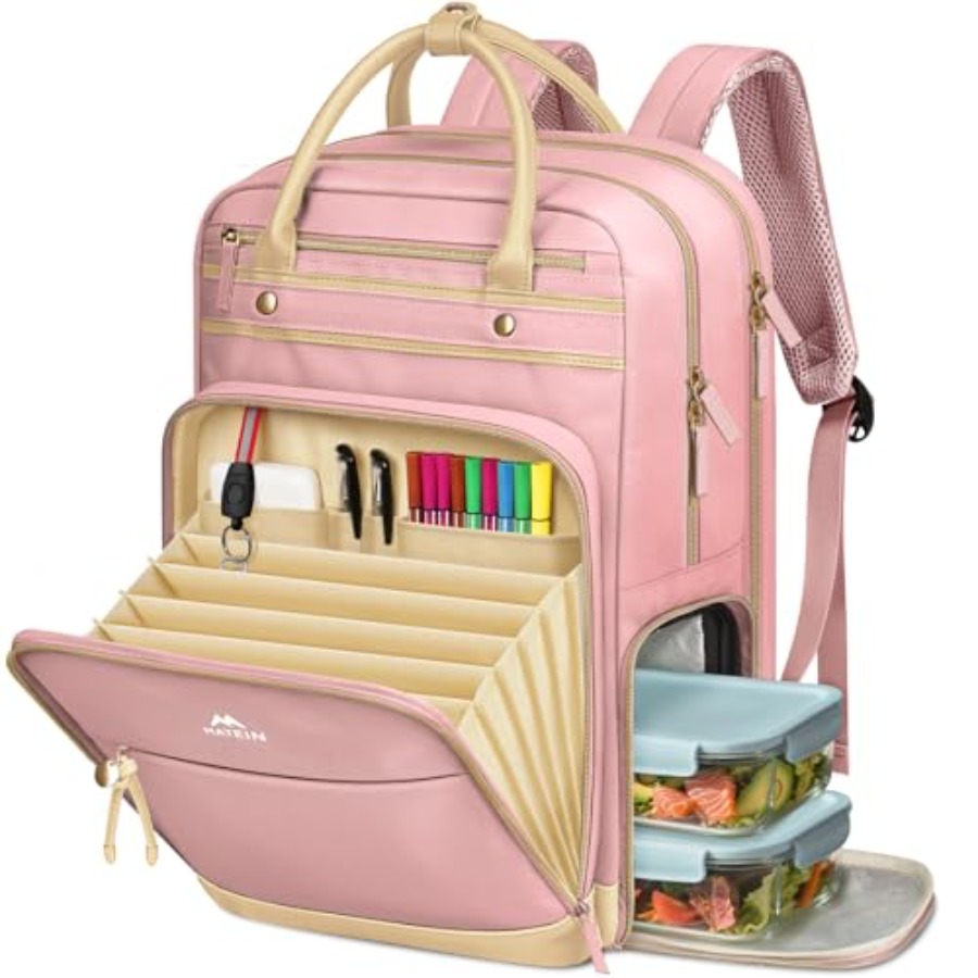 Lunch Backpack for Women, Teac - đánh giá và giá Laptop Backpack 15.6