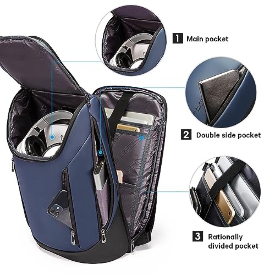 Business Smart Backpack Waterp - đánh giá và giá Laptop Backpack 15.6