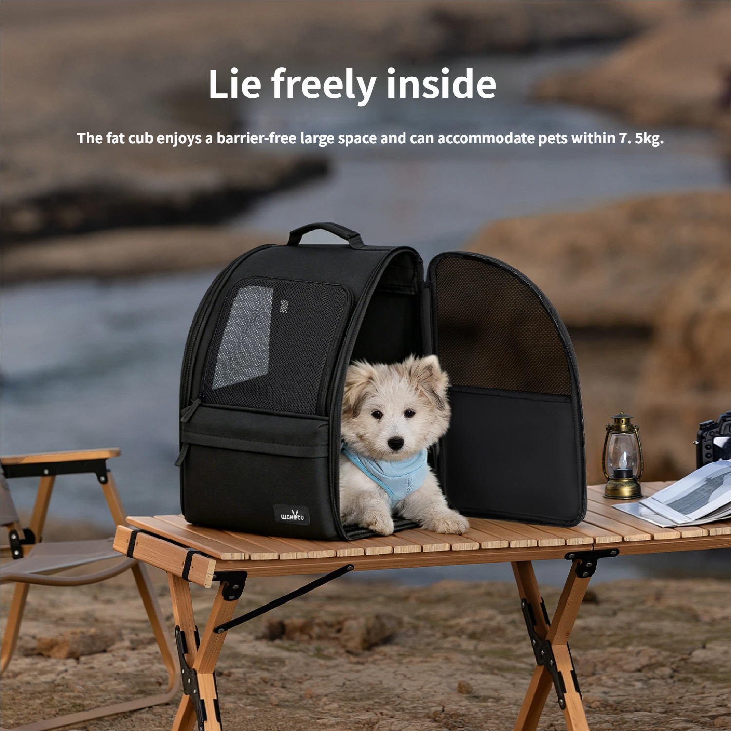 Pet Carrier Backpack Breathabl - đánh giá và giá Foldable Backpack Small