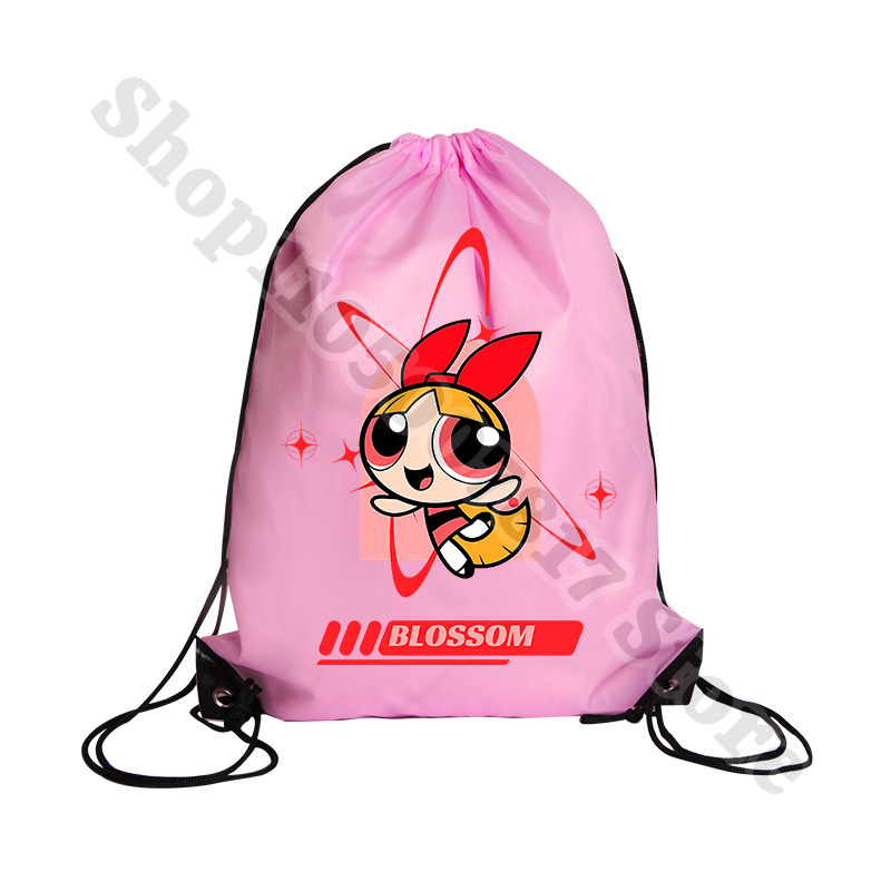 Kawaii The Powerpuffs Girls Ca - đánh giá và giá Drawstring Gym Bag