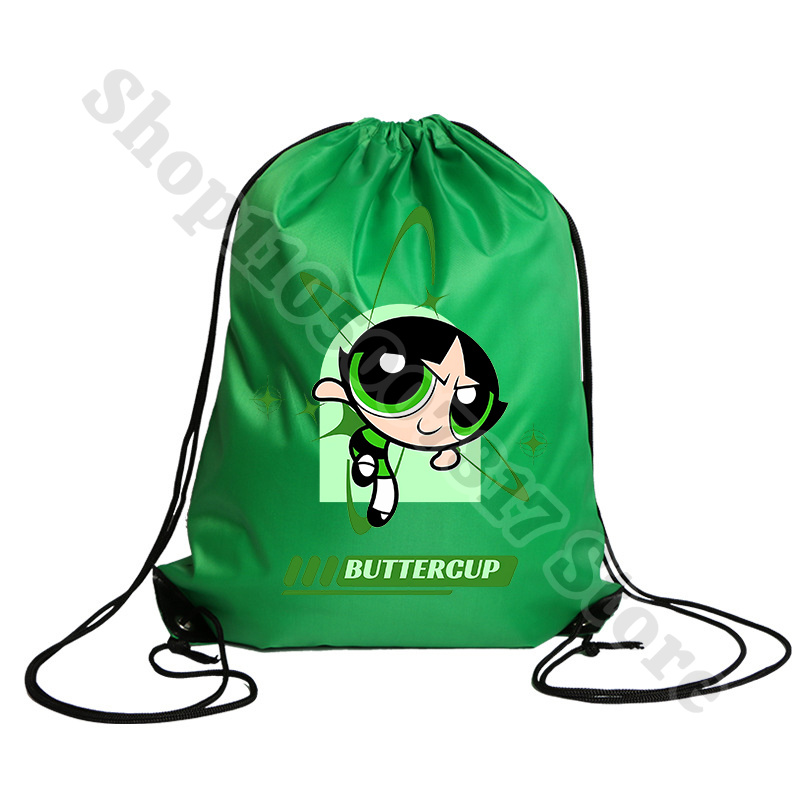 Kawaii The Powerpuffs Girls Ca - đánh giá và giá Drawstring Gym Bag