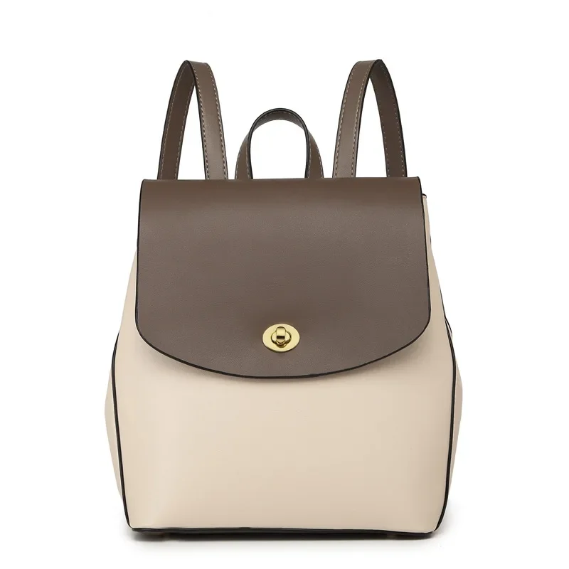 Women's Bags Large Capacity Le - đánh giá và giá Leather Backpack Vintage