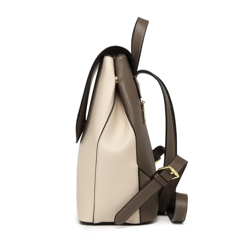 Women's Bags Large Capacity Le - đánh giá và giá Leather Backpack Vintage