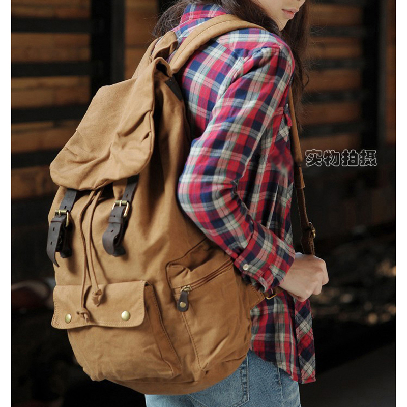 Fashion New Military Canvas Ba - đánh giá và giá Rucksack Military Style