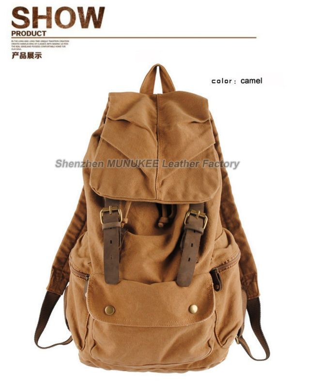 Fashion New Military Canvas Ba - đánh giá và giá Rucksack Military Style