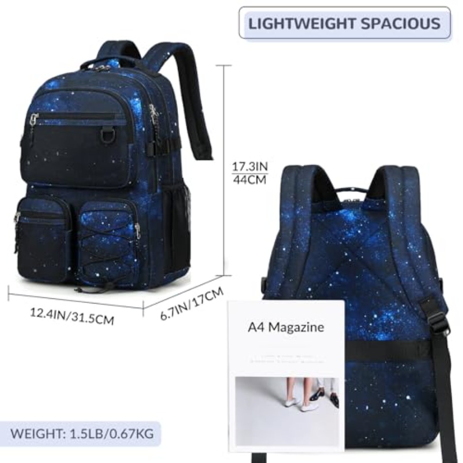 Multi-Pocket Backpack for Trav - đánh giá và giá Laptop Backpack 15.6