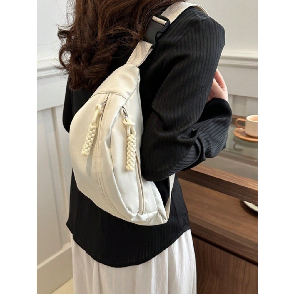 Large Capacity Nylon Chest Bag - đánh giá và giá Sling Backpack Shoulder