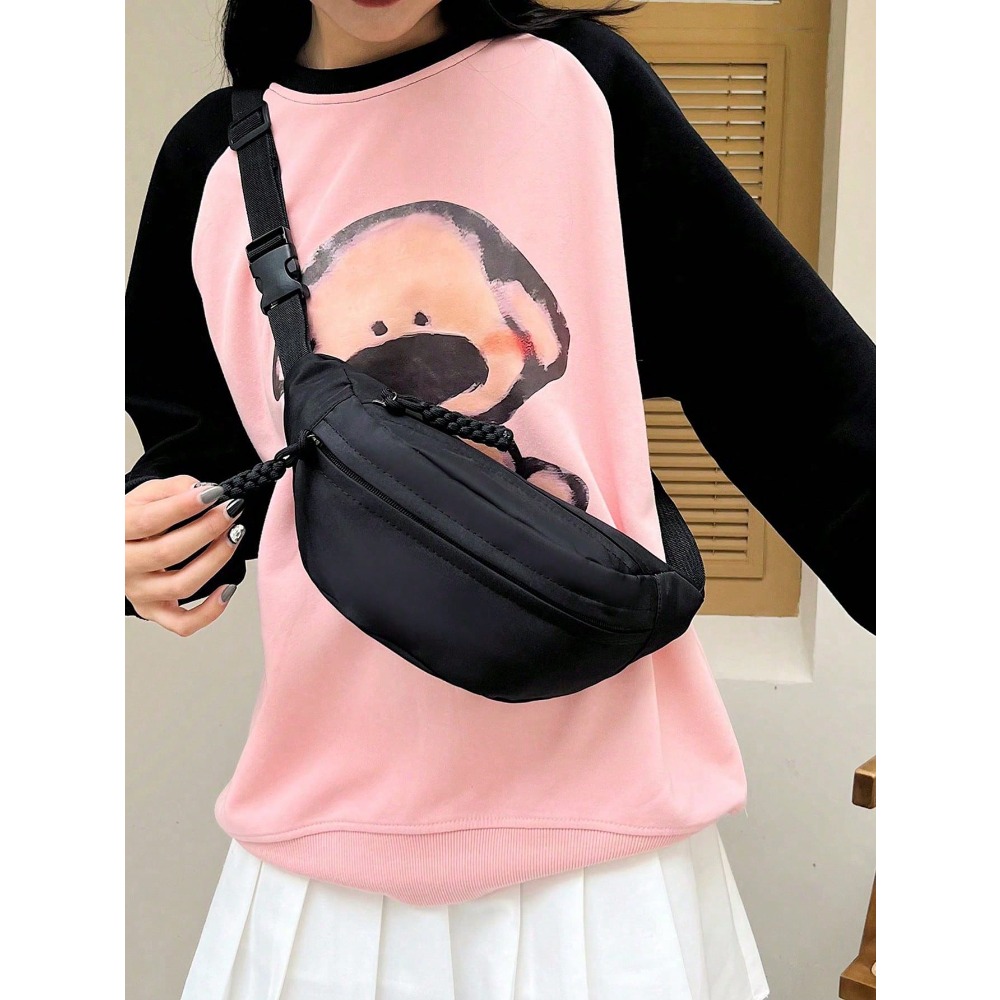 Large Capacity Nylon Chest Bag - đánh giá và giá Sling Backpack Shoulder