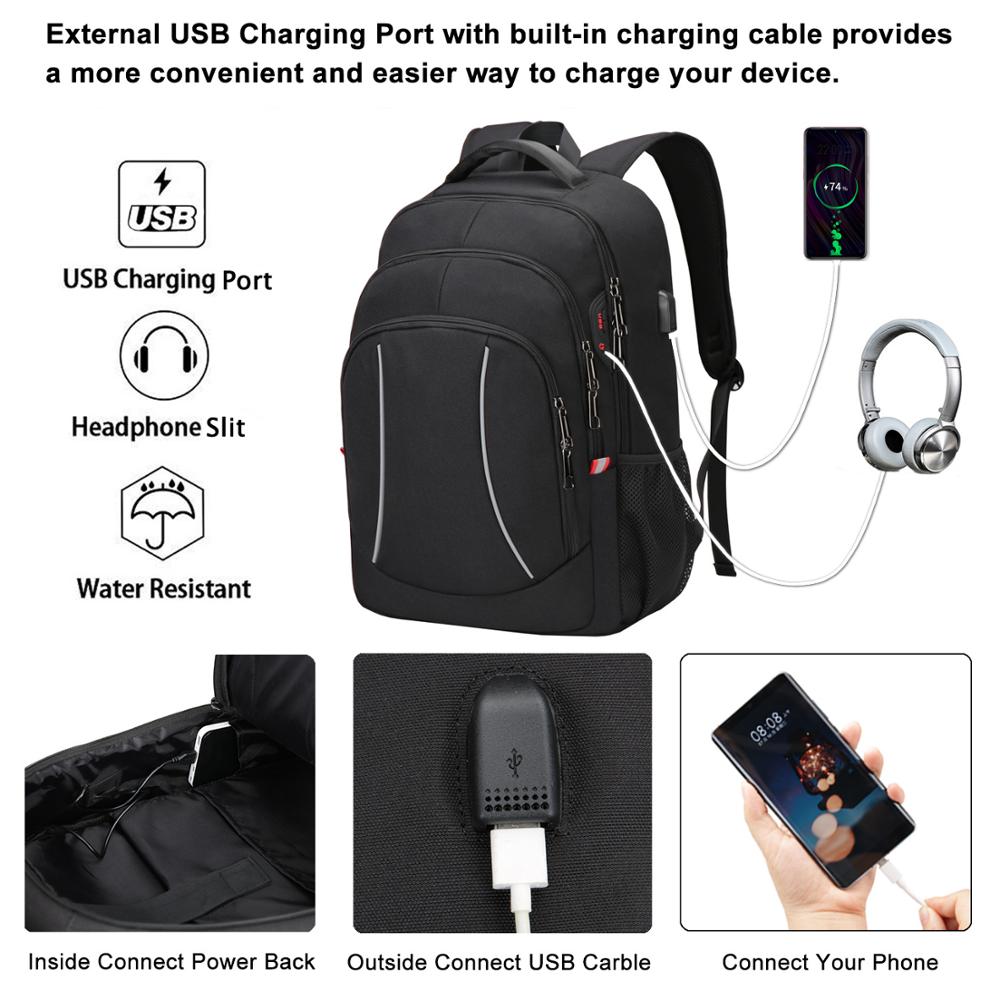 Men Multifuction Travel Laptop - đánh giá và giá Laptop Backpack 15.6