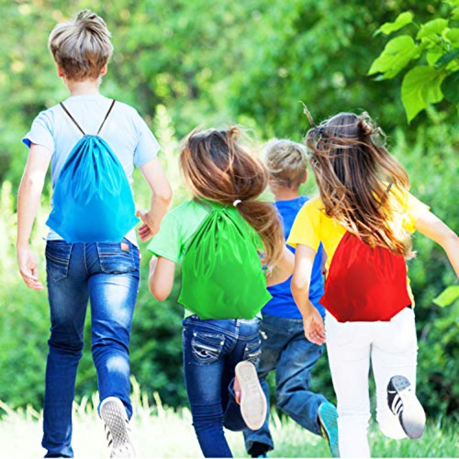 60 Pieces Drawstring Backpack  - đánh giá và giá Drawstring Gym Bag