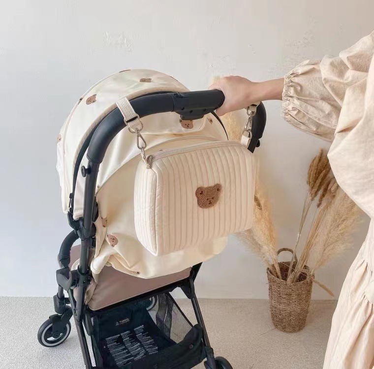 Embroidered Mommy Bag Handbag  - đánh giá và giá Backpack Diaper Bag
