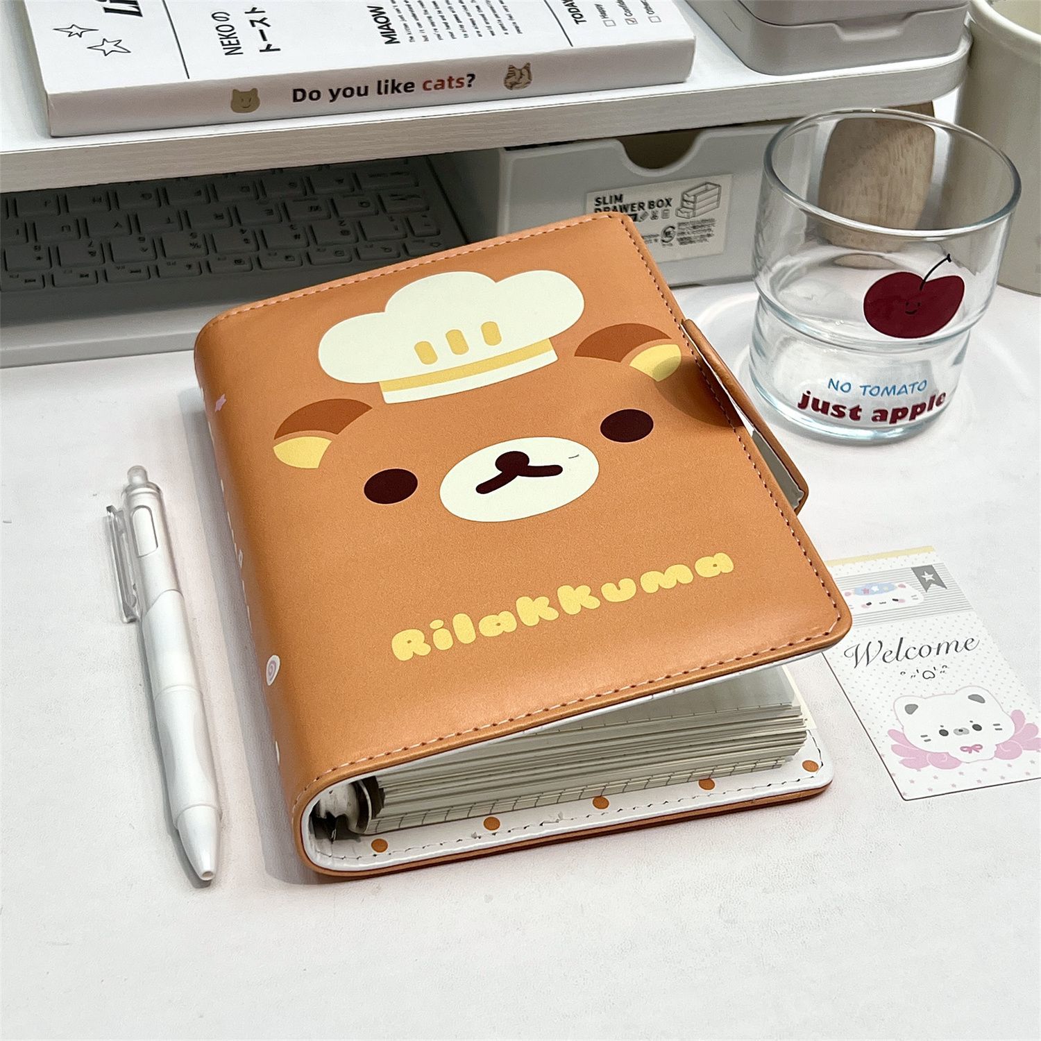Cute Rilakkuma A6 Loose-leaf N - đánh giá và giá Mini Backpack Purse