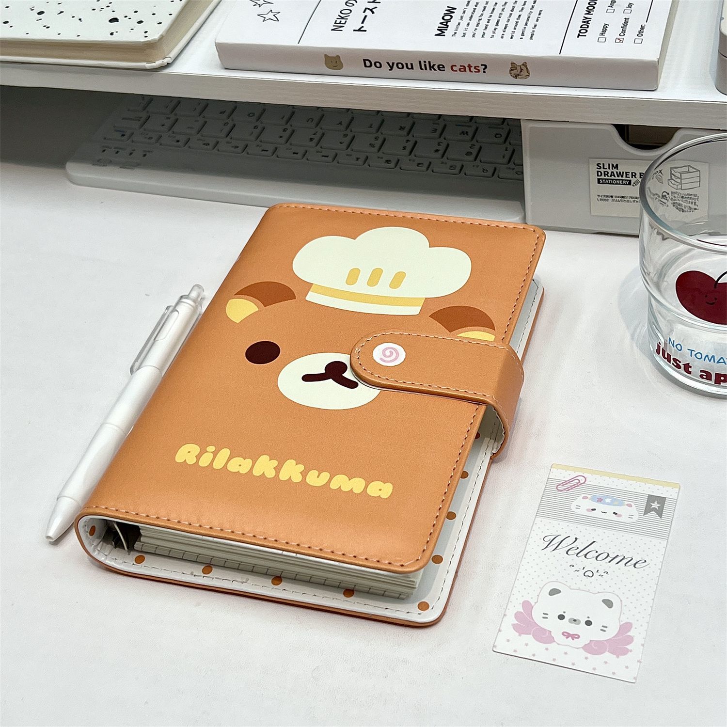 Cute Rilakkuma A6 Loose-leaf N - đánh giá và giá Mini Backpack Purse