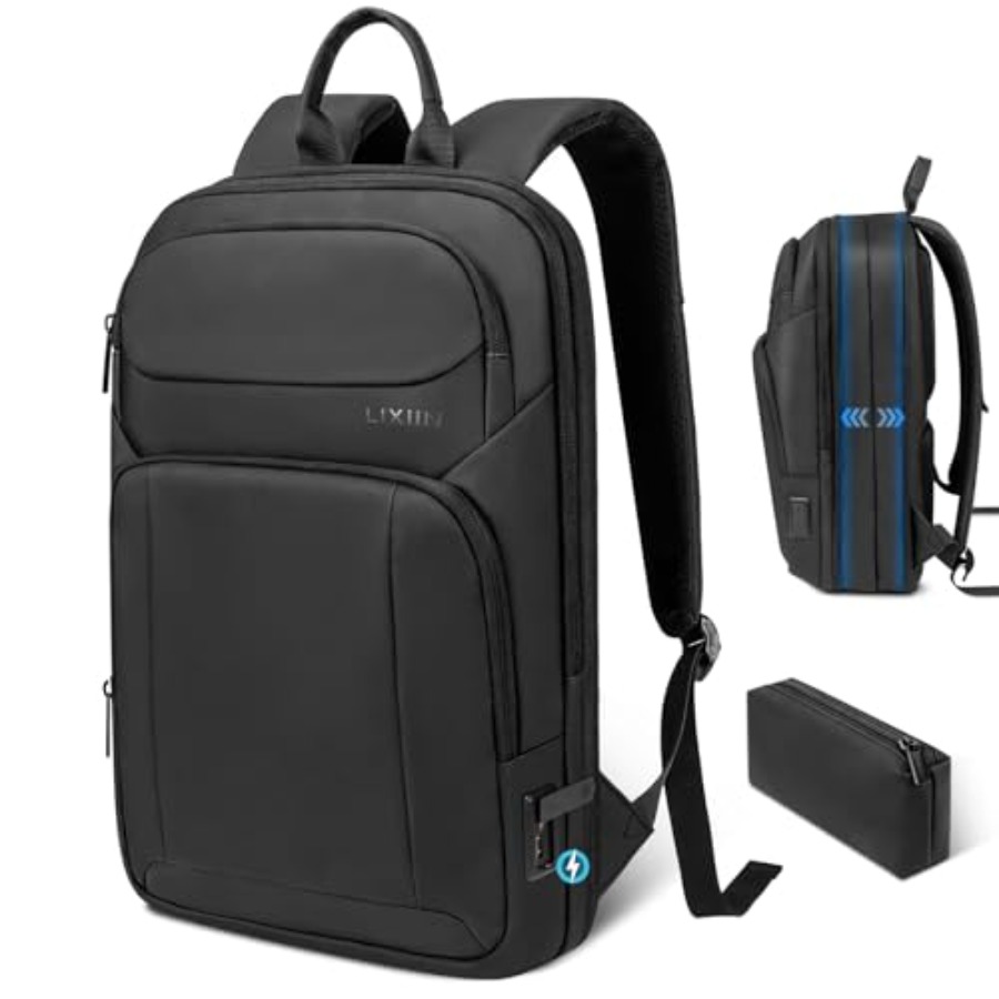 Backpack for Men Slim and Expa - đánh giá và giá Travel Backpack Anti Theft