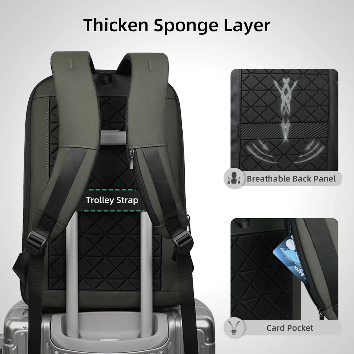 HK Expandable Business Backpac - đánh giá và giá Laptop Backpack 15.6