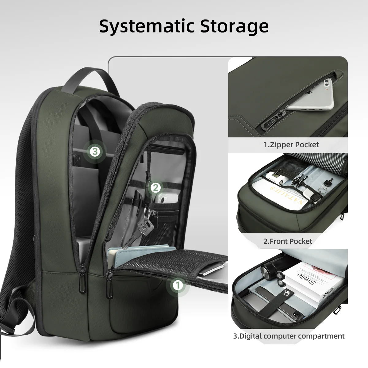 HK Expandable Business Backpac - đánh giá và giá Laptop Backpack 15.6