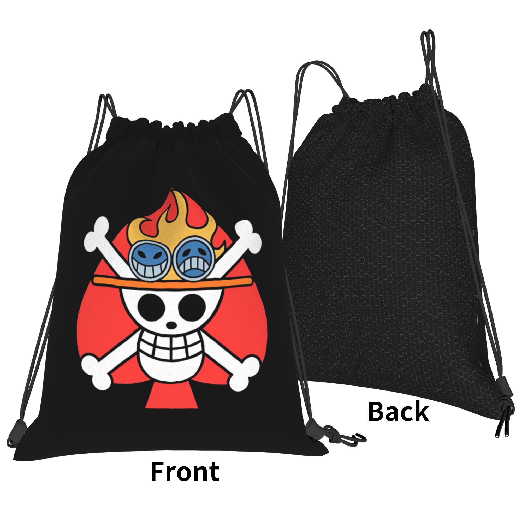 One Piece Flag ACE Drawstring  - đánh giá và giá Drawstring Gym Bag