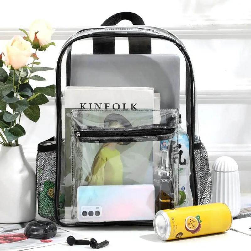 Transparent PVC Backpack Outdo - đánh giá và giá Fashion Backpack Women