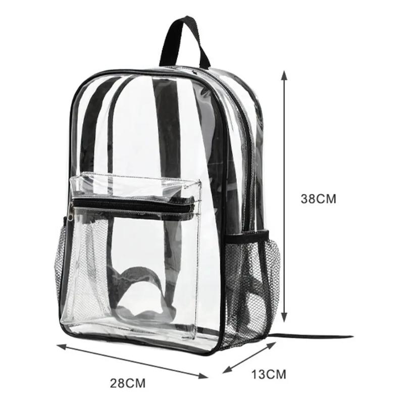 Transparent PVC Backpack Outdo - đánh giá và giá Fashion Backpack Women