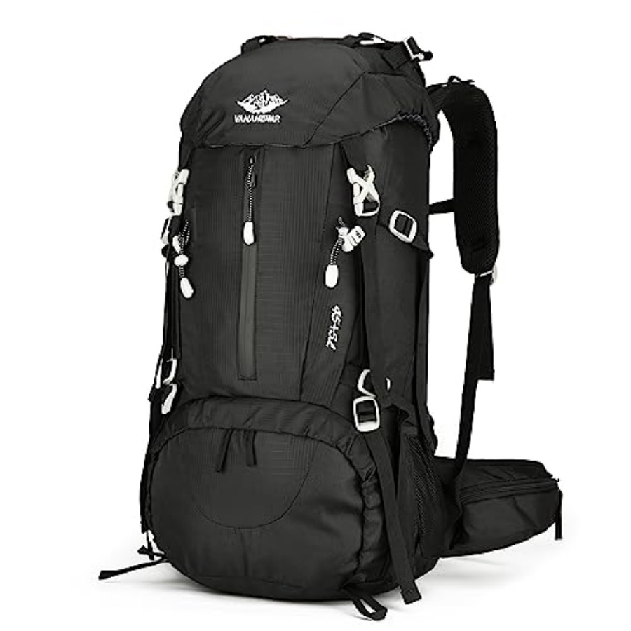 50L Hiking Backpack Men Campin - đánh giá và giá Rain Cover Backpack