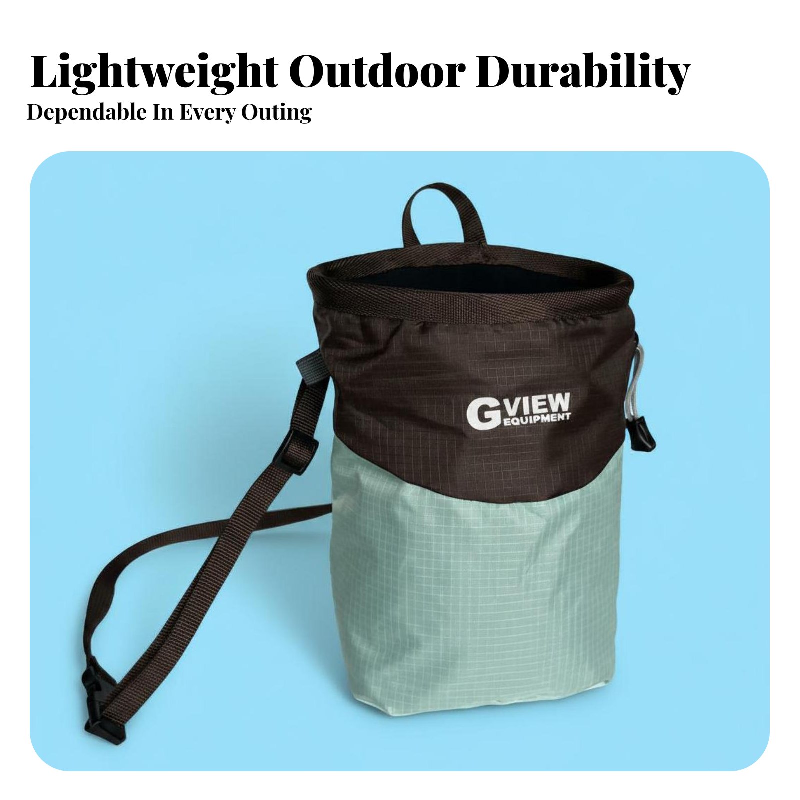 Rock Climbing Chalk Bag Drawst - đánh giá và giá Drawstring Gym Bag