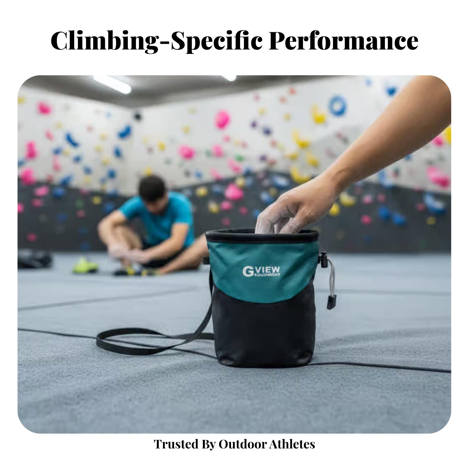 Rock Climbing Chalk Bag Drawst - đánh giá và giá Drawstring Gym Bag