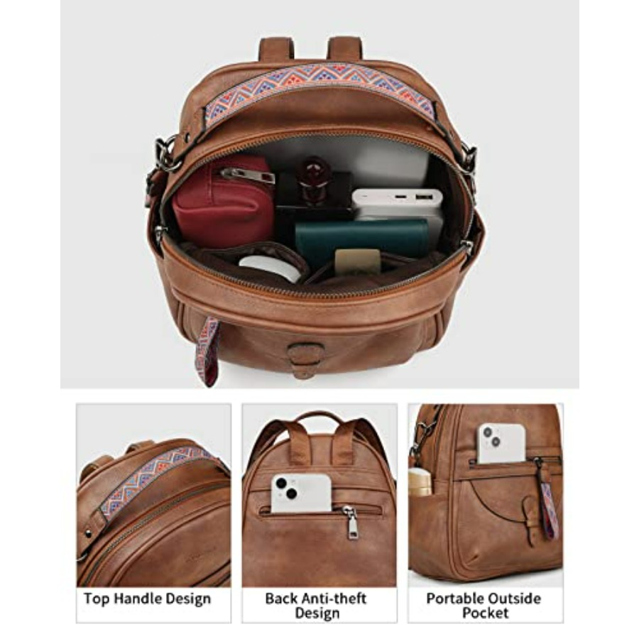 Mini Backpack Purse for Women, - đánh giá và giá Mini Backpack Purse