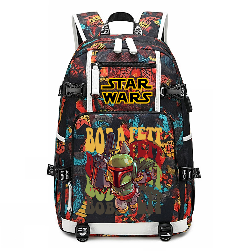 Star Wars Boba Fett Print Stud - đánh giá và giá School Backpack Teen