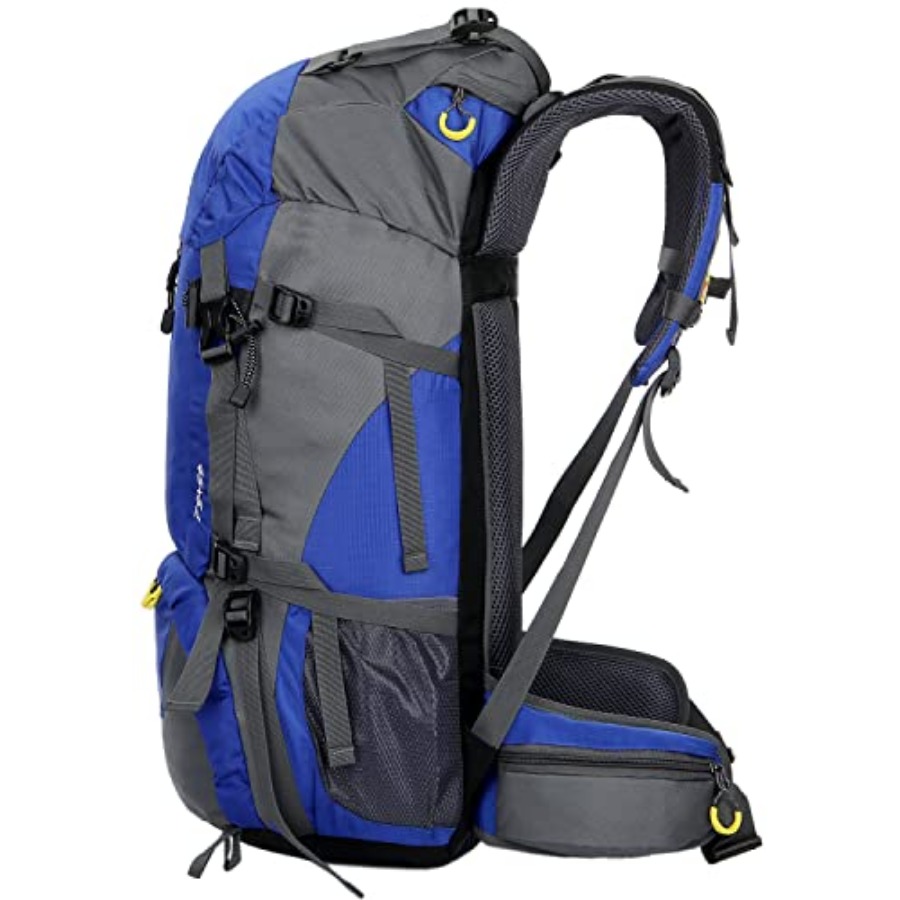 50L Hiking Backpack Men Campin - đánh giá và giá Rain Cover Backpack