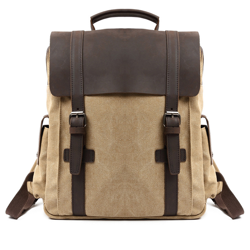Vintage Canvas Backpack Men Wo - đánh giá và giá Laptop Backpack 15.6