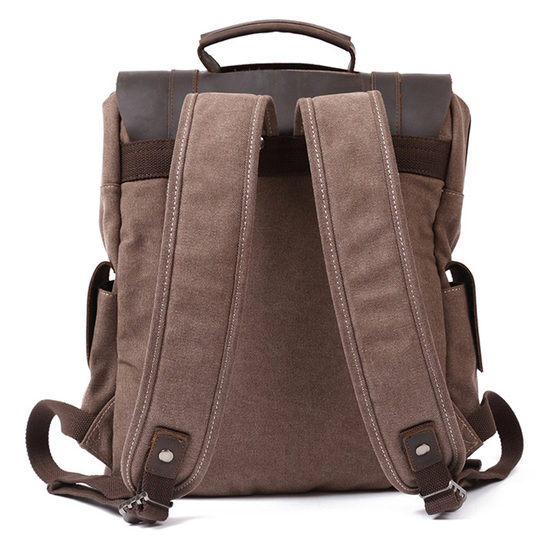 Vintage Canvas Backpack Men Wo - đánh giá và giá Laptop Backpack 15.6