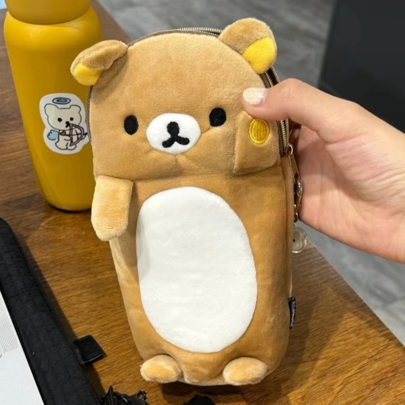 New Rilakkuma Plush Pencil Cas - đánh giá và giá Mini Backpack Purse